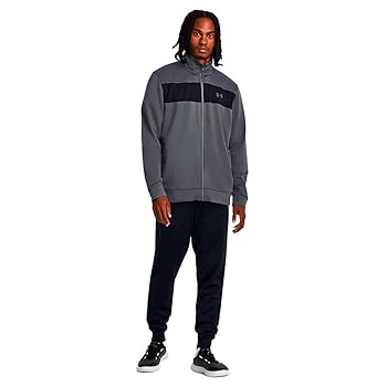 Under Armour ハーフジップジャケット ブラック Mens Under Armour UA Micro Jacket Sweatshirt Full Zip Track